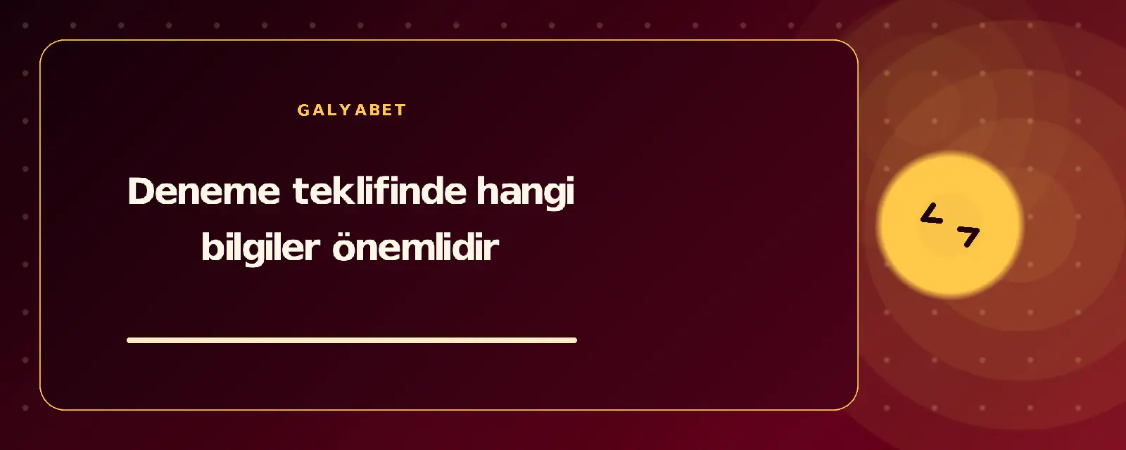 Deneme teklifinde hangi bilgiler önemlidir galyabetguncelgiris.com