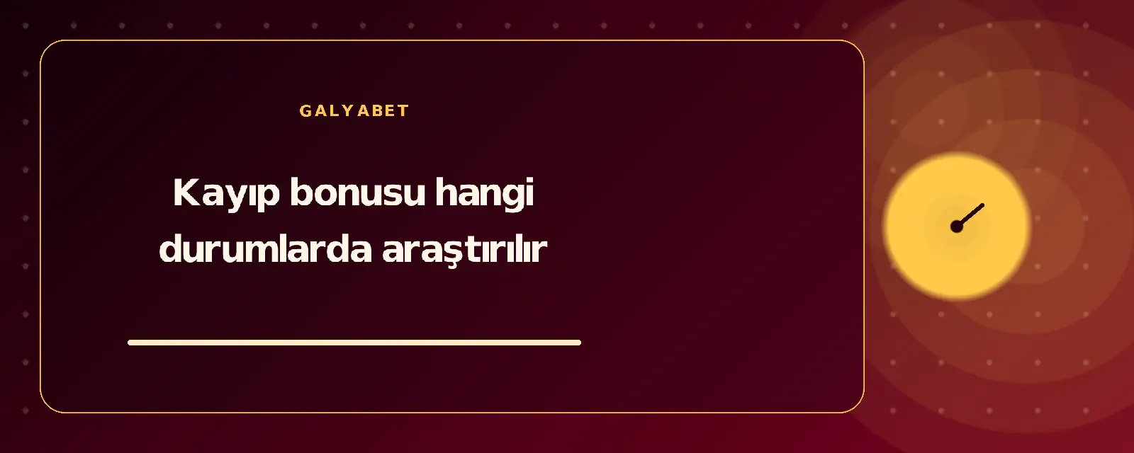 Kayıp bonusu hangi durumlarda araştırılır galyabetguncelgiris.com